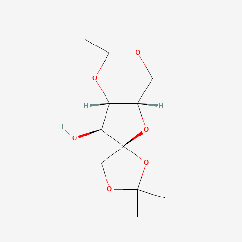 (4S,4'aS,7'S,7'aS)-2,2,2',2'-tetramethylspiro[1,3-dioxolane-4,6'-4,4a,7,7a-tetrahydrofuro[3,2-d][1,3]dioxine]-7'-ol (CAS: 18604-19-8) - Related Chemical Product