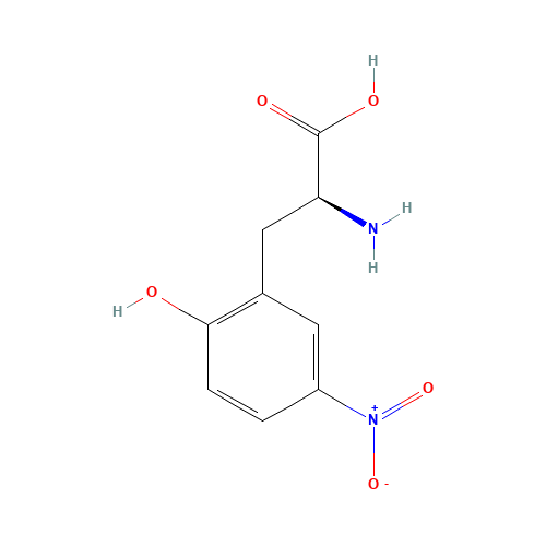 (2S)-2-amino-3-(2-hydroxy-5-nitrophenyl)propanoic acid (CAS: 116366-25-7) - Related Chemical Product