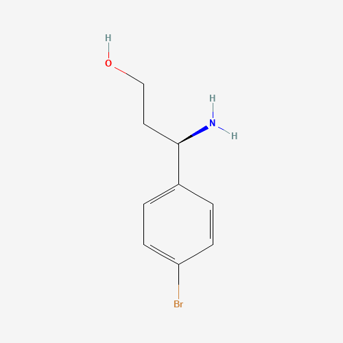 (3R)-3-amino-3-(4-bromophenyl)propan-1-ol (CAS: 1213037-93-4) - Related Chemical Product