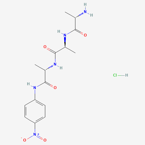 (2S)-2-amino-N-[(2S)-1-[[(2S)-1-(4-nitroanilino)-1-oxopropan-2-yl]amino]-1-oxopropan-2-yl]propanamide;hydrochloride (CAS: 50450-80-1) - Related Chemical Product