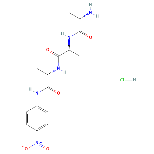 (2S)-2-amino-N-[(2S)-1-[[(2S)-1-(4-nitroanilino)-1-oxopropan-2-yl]amino]-1-oxopropan-2-yl]propanamide;hydrochloride (CAS: 50450-80-1) - Related Chemical Product