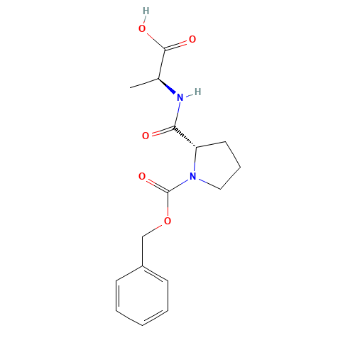 (2S)-2-[[(2S)-1-phenylmethoxycarbonylpyrrolidine-2-carbonyl]amino]propanoic acid (CAS: 14030-00-3) - Related Chemical Product