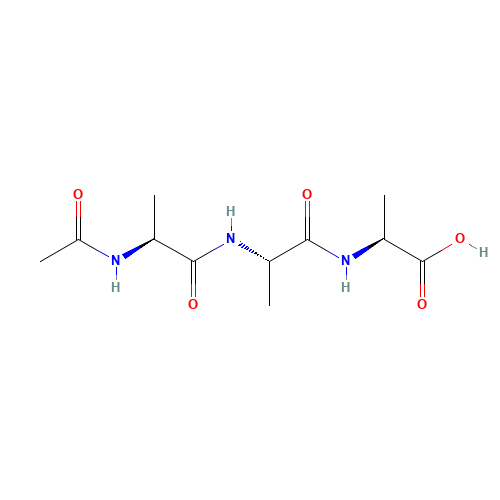 (2S)-2-[[(2S)-2-[[(2S)-2-acetamidopropanoyl]amino]propanoyl]amino]propanoic acid (CAS: 19245-85-3) - Related Chemical Product