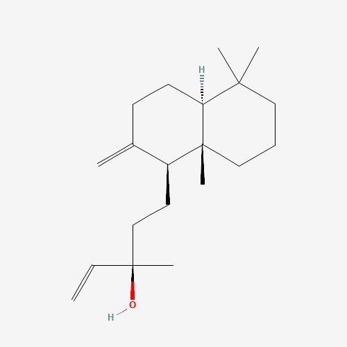 (3R)-5-[(1S,4aS,8aS)-5,5,8a-trimethyl-2-methylidene-3,4,4a,6,7,8-hexahydro-1H-naphthalen-1-yl]-3-methylpent-1-en-3-ol (CAS: 596-85-0) - Related Chemical Product