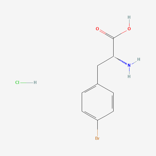 (2R)-2-amino-3-(4-bromophenyl)propanoic acid;hydrochloride (CAS: 122852-33-9) - Related Chemical Product
