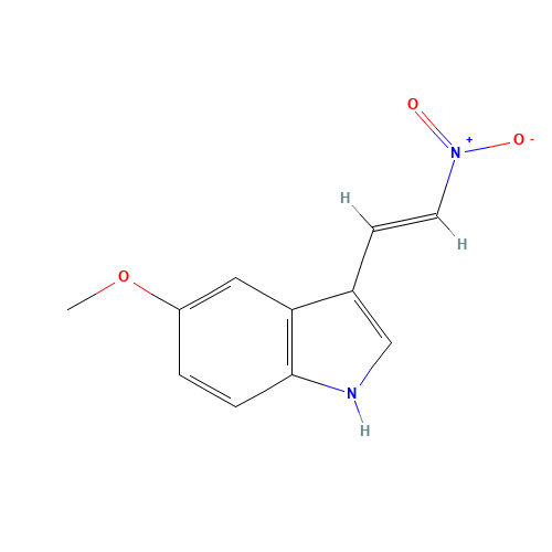 5-methoxy-3-[(E)-2-nitroethenyl]-1H-indole (CAS: 61675-19-2) - Related Chemical Product