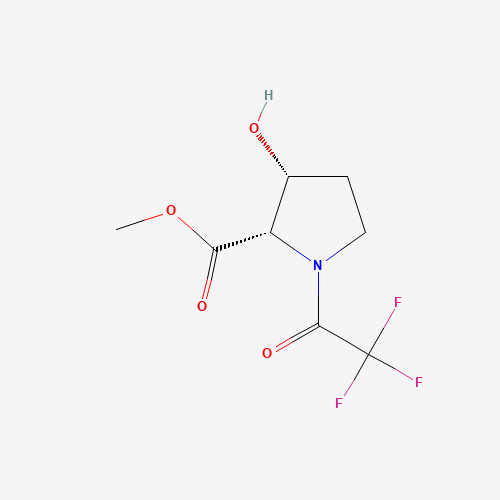 methyl (2S,3R)-3-hydroxy-1-(2,2,2-trifluoroacetyl)pyrrolidine-2-carboxylate (CAS: 496841-09-9) - Related Chemical Product