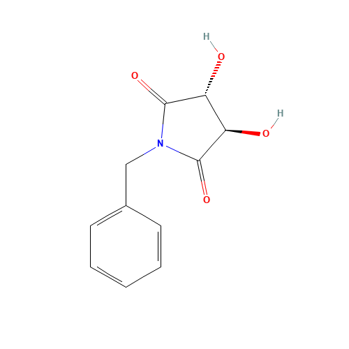 (3R,4R)-1-benzyl-3,4-dihydroxypyrrolidine-2,5-dione (CAS: 75172-31-5) - Related Chemical Product