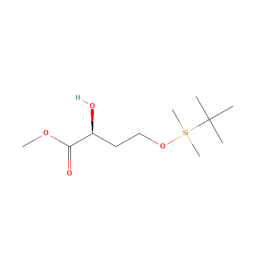 methyl (2S)-4-[tert-butyl(dimethyl)silyl]oxy-2-hydroxybutanoate (CAS: 307532-01-0) - Related Chemical Product