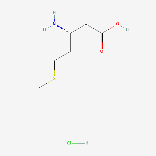 (3R)-3-amino-5-methylsulfanylpentanoic acid;hydrochloride (CAS: 336182-07-1) - Related Chemical Product