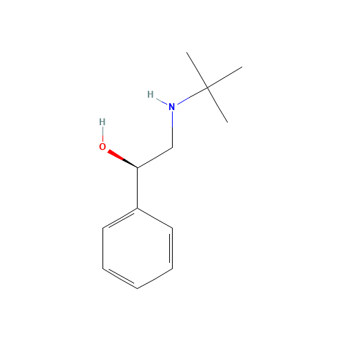 (1R)-2-(tert-butylamino)-1-phenylethanol (CAS: 14467-51-7) - Related Chemical Product