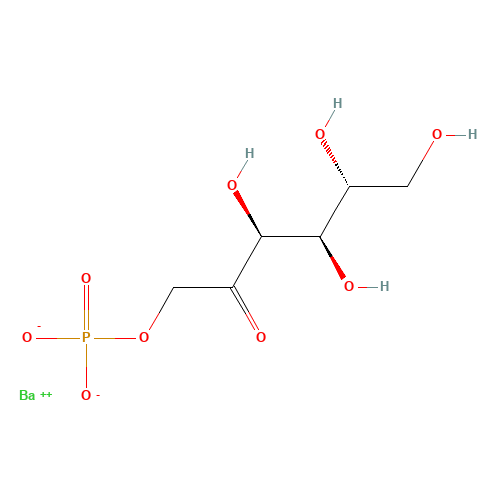 barium(2+);[(3S,4S,5R)-2,3,4-trihydroxy-5-(hydroxymethyl)oxolan-2-yl]methyl phosphate (CAS: 53823-70-4) - Related Chemical Product