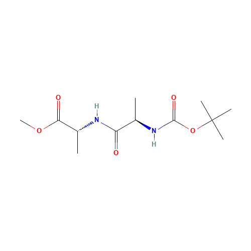 methyl (2R)-2-[[(2R)-2-[(2-methylpropan-2-yl)oxycarbonylamino]propanoyl]amino]propanoate (CAS: 59602-19-6) - Related Chemical Product