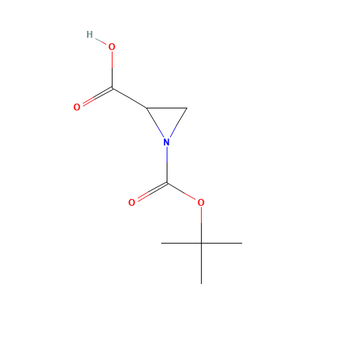 (2S)-1-[(2-methylpropan-2-yl)oxycarbonyl]aziridine-2-carboxylic acid (CAS: 181212-91-9) - Related Chemical Product
