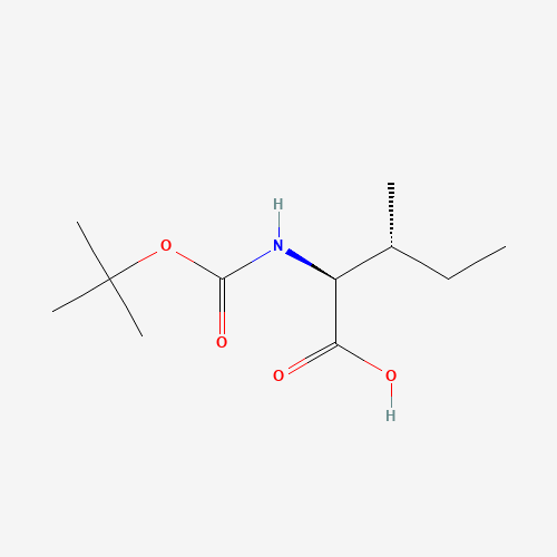 (2S,3R)-3-methyl-2-[(2-methylpropan-2-yl)oxycarbonylamino]pentanoic acid (CAS: 35264-07-4) - Related Chemical Product
