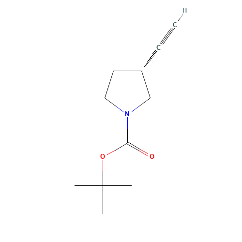 tert-butyl (3R)-3-ethynylpyrrolidine-1-carboxylate (CAS: 785051-41-4) - Related Chemical Product