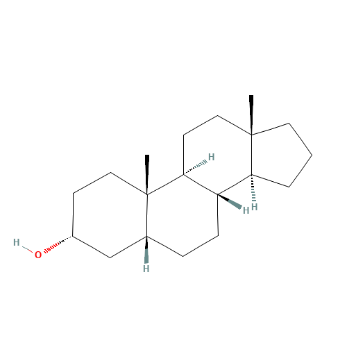 (3R,5R,8S,9S,10S,13S,14S)-10,13-dimethyl-2,3,4,5,6,7,8,9,11,12,14,15,16,17-tetradecahydro-1H-cyclopenta[a]phenanthren-3-ol (CAS: 15360-53-9) - Related Chemical Product