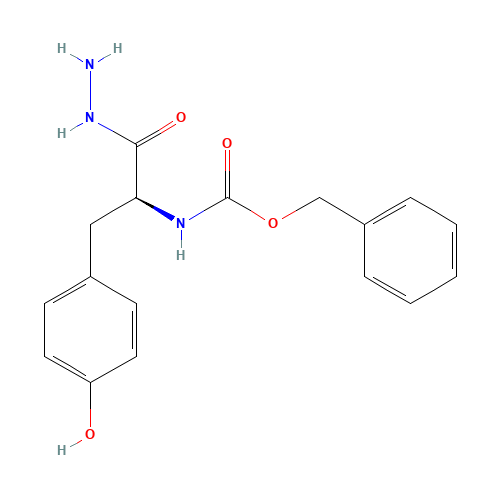 benzyl N-[(2S)-1-hydrazinyl-3-(4-hydroxyphenyl)-1-oxopropan-2-yl]carbamate (CAS: 16679-95-1) - Related Chemical Product
