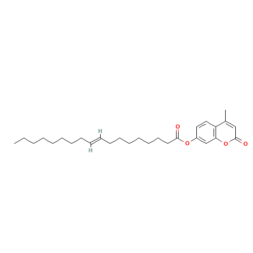 (4-methyl-2-oxochromen-7-yl) (E)-octadec-9-enoate (CAS: 69003-01-6) - Related Chemical Product