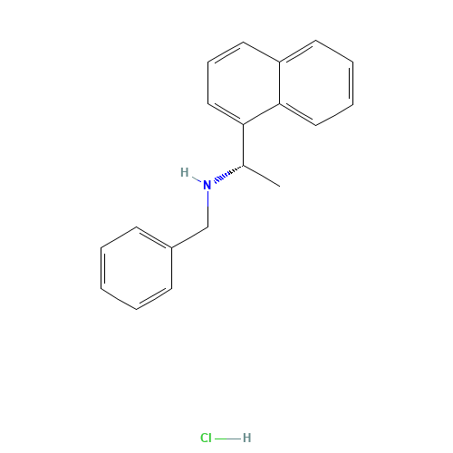 (1S)-N-benzyl-1-naphthalen-1-ylethanamine;hydrochloride (CAS: 163831-66-1) - Related Chemical Product