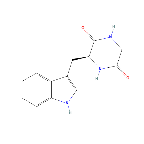 (3S)-3-(1H-indol-3-ylmethyl)piperazine-2,5-dione (CAS: 7451-73-2) - Related Chemical Product