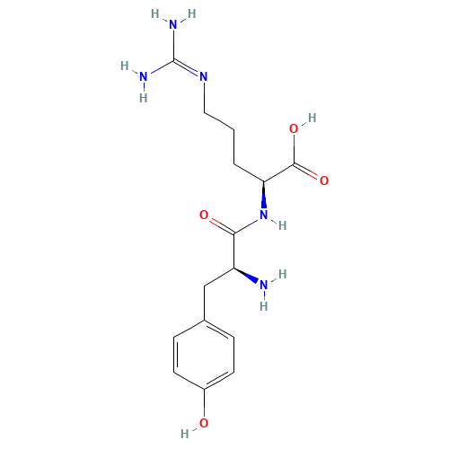(2S)-2-[[(2S)-2-amino-3-(4-hydroxyphenyl)propanoyl]amino]-5-(diaminomethylideneamino)pentanoic acid (CAS: 70904-56-2) - Related Chemical Product