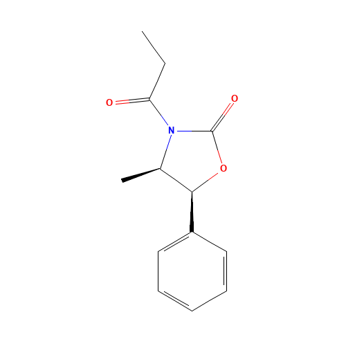 (4R,5S)-4-methyl-5-phenyl-3-propanoyl-1,3-oxazolidin-2-one (CAS: 77877-20-4) - Related Chemical Product