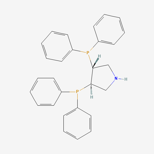 [(3R,4R)-4-diphenylphosphanylpyrrolidin-3-yl]-diphenylphosphane (CAS: 99135-90-7) - Related Chemical Product