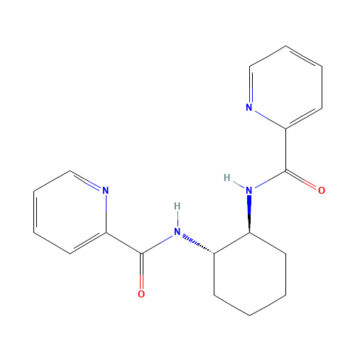 N-[(1S,2S)-2-(pyridine-2-carbonylamino)cyclohexyl]pyridine-2-carboxamide (CAS: 172138-95-3) - Related Chemical Product