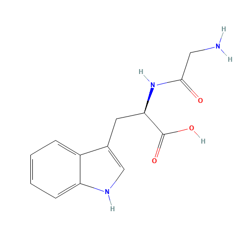 (2R)-2-[(2-aminoacetyl)amino]-3-(1H-indol-3-yl)propanoic acid (CAS: 50632-89-8) - Related Chemical Product