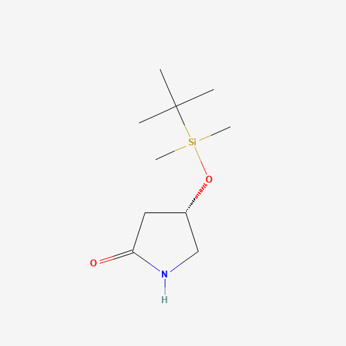 (4S)-4-[tert-butyl(dimethyl)silyl]oxypyrrolidin-2-one (CAS: 141629-19-8) - Related Chemical Product
