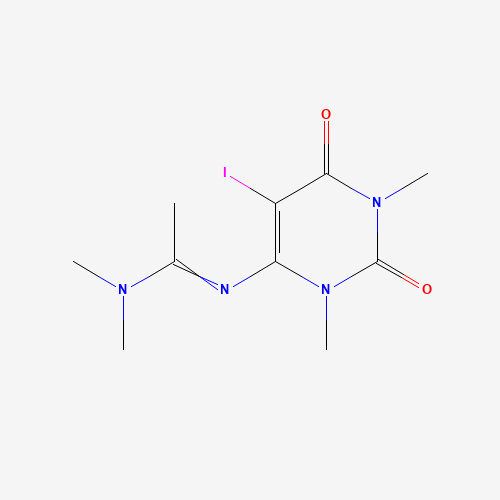 N'-(5-iodo-1,3-dimethyl-2,6-dioxopyrimidin-4-yl)-N,N-dimethylethanimidamide (CAS: 262359-45-5) - Related Chemical Product