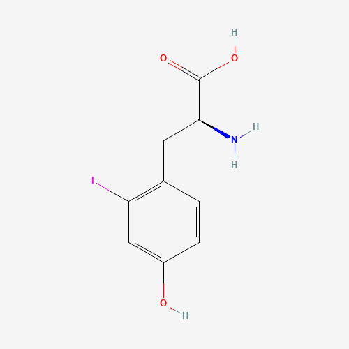 (2S)-2-amino-3-(4-hydroxy-2-iodophenyl)propanoic acid (CAS: 78853-38-0) - Related Chemical Product