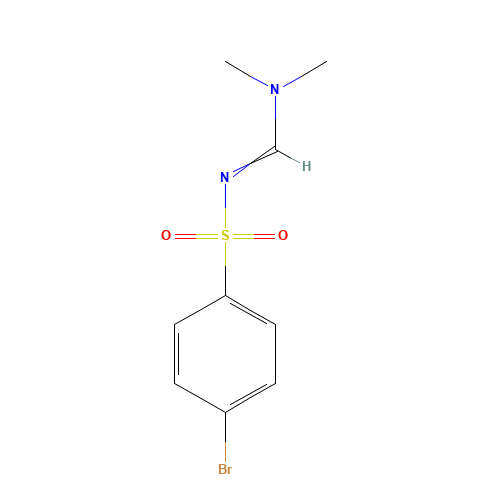 N'-(4-bromophenyl)sulfonyl-N,N-dimethylmethanimidamide (CAS: 29619-31-6) - Related Chemical Product