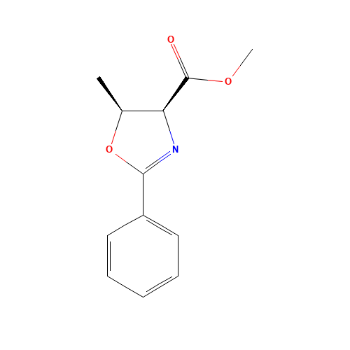 methyl (4S,5S)-5-methyl-2-phenyl-4,5-dihydro-1,3-oxazole-4-carboxylate (CAS: 82659-84-5) - Related Chemical Product