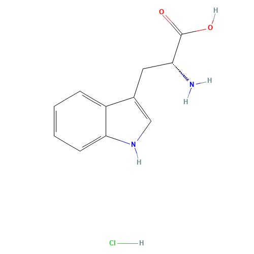 (2R)-2-amino-3-(1H-indol-3-yl)propanoic acid;hydrochloride (CAS: 36760-44-8) - Related Chemical Product