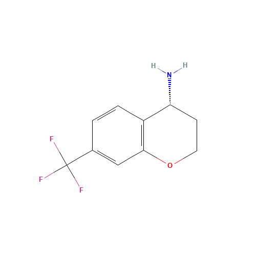 (4R)-7-(trifluoromethyl)-3,4-dihydro-2H-chromen-4-amine (CAS: 1213657-96-5) - Related Chemical Product