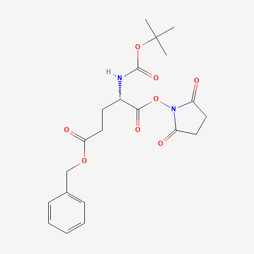5-O-benzyl 1-O-(2,5-dioxopyrrolidin-1-yl) (2S)-2-[(2-methylpropan-2-yl)oxycarbonylamino]pentanedioate (CAS: 32886-40-1) - Related Chemical Product