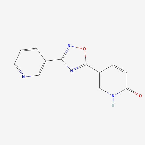 (5E)-5-(3-pyridin-3-yl-2H-1,2,4-oxadiazol-5-ylidene)pyridin-2-one (CAS: 1033724-45-6) - Related Chemical Product