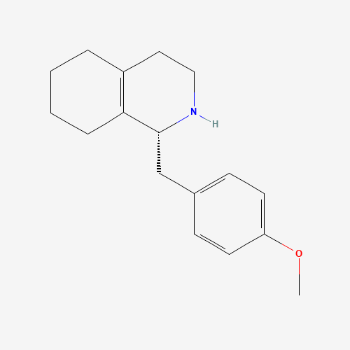 (1R)-1-[(4-methoxyphenyl)methyl]-1,2,3,4,5,6,7,8-octahydroisoquinoline (CAS: 30356-08-2) - Related Chemical Product