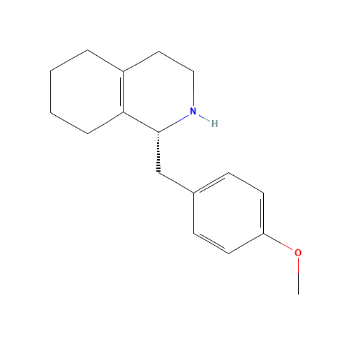 (1R)-1-[(4-methoxyphenyl)methyl]-1,2,3,4,5,6,7,8-octahydroisoquinoline (CAS: 30356-08-2) - Related Chemical Product