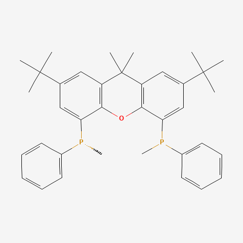 (R)-[2,7-ditert-butyl-9,9-dimethyl-5-[methyl(phenyl)phosphanyl]xanthen-4-yl]-methyl-phenylphosphane (CAS: 201226-88-2) - Related Chemical Product