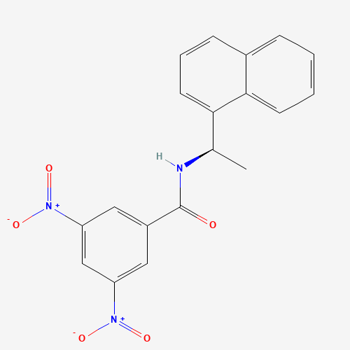 N-[(1R)-1-naphthalen-1-ylethyl]-3,5-dinitrobenzamide (CAS: 85922-30-1) - Related Chemical Product