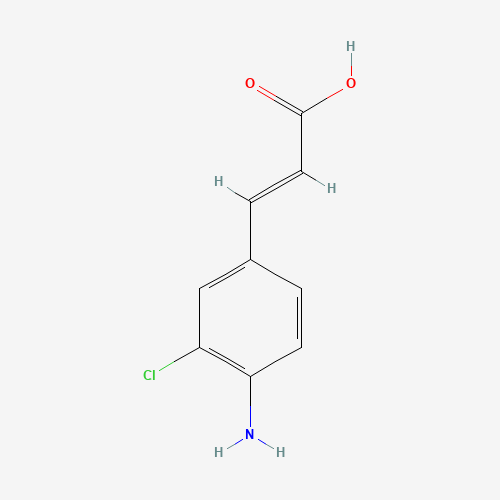 (E)-3-(4-amino-3-chlorophenyl)prop-2-enoic acid (CAS: 1087770-44-2) - Related Chemical Product