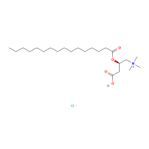 [(2R)-3-carboxy-2-hexadecanoyloxypropyl]-trimethylazanium;chloride (CAS: 18877-64-0) - Related Chemical Product