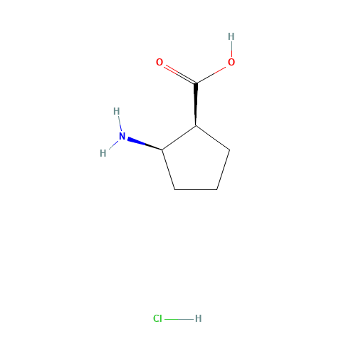 (1S,2R)-2-aminocyclopentane-1-carboxylic acid;hydrochloride (CAS: 128052-92-6) - Related Chemical Product