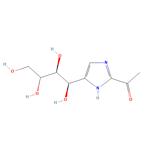 1-[5-[(1R,2S,3R)-1,2,3,4-tetrahydroxybutyl]-1H-imidazol-2-yl]ethanone (CAS: 94944-70-4) - Related Chemical Product