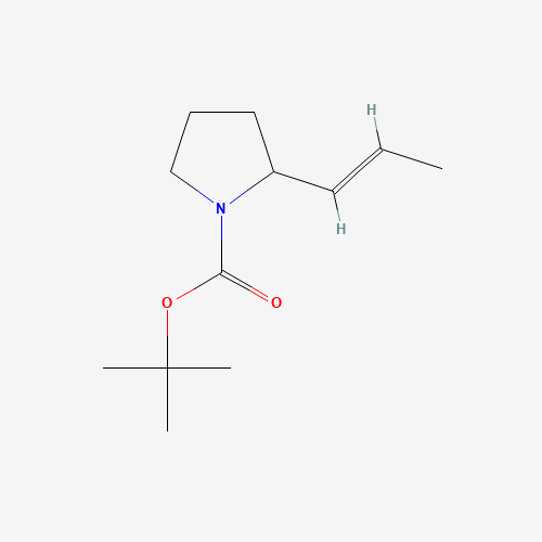 tert-butyl 2-[(E)-prop-1-enyl]pyrrolidine-1-carboxylate (CAS: 664364-30-1) - Related Chemical Product