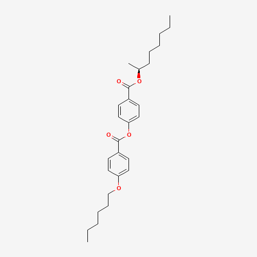 [4-[(2S)-octan-2-yl]oxycarbonylphenyl] 4-hexoxybenzoate (CAS: 87321-20-8) - Related Chemical Product