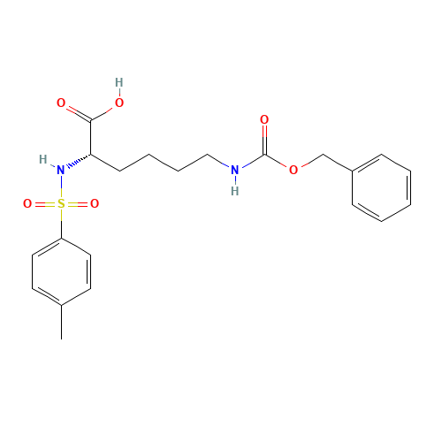 (2S)-2-[(4-methylphenyl)sulfonylamino]-6-(phenylmethoxycarbonylamino)hexanoic acid (CAS: 34235-82-0) - Related Chemical Product